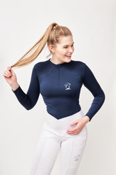 Bluzka longsleeve Lazur